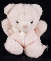 Fan Fair Teddy Bear Pink Musical Plush Lovey